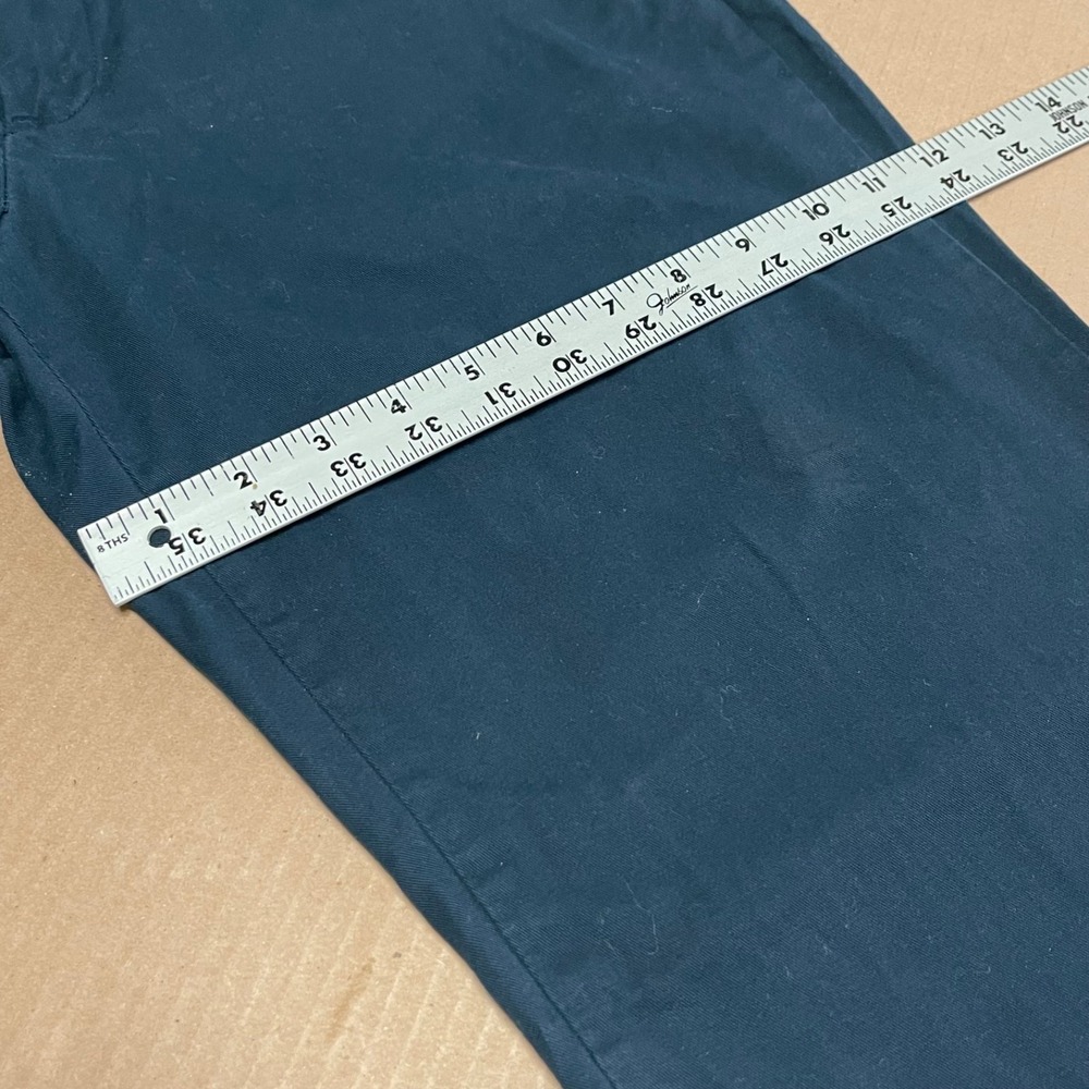 Polo Ralph Lauren Stretch Straight Fit Pants Men's 34x34 Blue Straight Leg Pony - Picture 13 of 15
